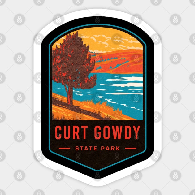 Curt Gowdy State Park Sticker by JordanHolmes